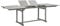 vidaXL Akazienholz Massiv Garten Esstisch mit Schirmloch Erweiterbar Terrassentisch Gartentisch Gartenmöbel Holztisch Ausziehtisch (160-240) x100x75cm