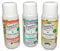 3er Saunaaufguss-Set Orange/Rosmarin, Eukalyptus/Menthol und Eislimone