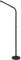 Lucide GILLY - Lampadaire/lampe de lecture Rechargeable - Batterie - LED Dim. - 1x3W 2700K - Noir