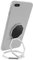 Cobee Cell Phone Ring Holder Finger Kickstand, 360° Rotation Metal Cellphone Back Grip Foldable Cell Phone Stand Adjustable Phone Holder Compatible with Most Smartphones (Silver)