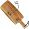 KDO-MAGIC - Planche apéro personnalisée - Planche à découper personnalisable - Texte gravé - 4 modèles de gravure - Bois d'Acacia - Cadeau cuisine (Modèle Apéro)
