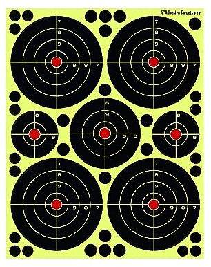 UX Vision Targets 4, 10 Bögen à 7 Ziele (4X 4 / 1x 3 / 2X 2)