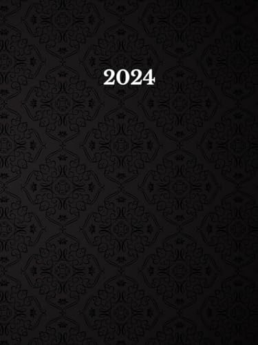 2024: Kalender 2024 | 1 Woche auf 2 Seiten mit Zeit | 12 Monate Wochenplaner | Buchkalender Jahresplaner | Din A4 |