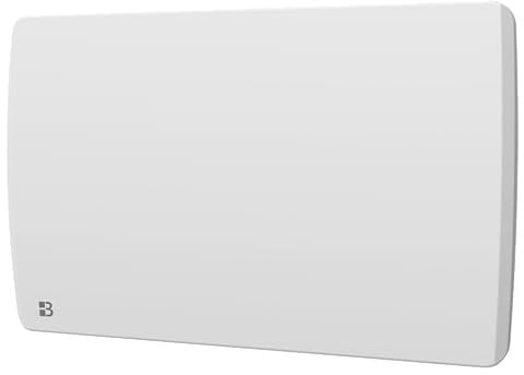 BESTHERM - Radiateur électrique fixe à inertie sèche céramique 1500W Bestherm ARIA horizontal blanc