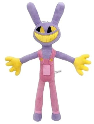 wiztex Pomni Digital Circus Plüsch, Jax Plush Cuddly Toy for Kids - The Amazing Digital Circus Kuscheltier Gift for Kids - Pomni Plush Toy Digital Circus Plush Clown (Jax 40 cm)