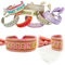 LS-LebenStil Exklusives Statement Armband Quasten besticktes Boho Canvas Webarmband (Carpe Diem Rose Gold)