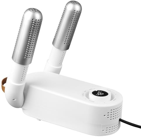DAJASD Schuhtrockner Elektrisch mit Intelligentem Timer, Schuhe Stiefeltrockner mit Antibakterieller, Elektrischem Handschuhtrockner, Faltbares Design für Socken, Skistiefel, Schuhe, Handschuhe, Hüte