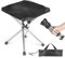 SWAWIS Tabouret Pliant Chaise Pliante Camping Tabouret Pliable Tabouret Pliant Portable Mini Chaise Camping Chaise de Peche pour Voyage Randonnée Pêche BBQ, Noir