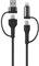 FORAMO USB 4 in 1 Ladekabel USB C OTG Adapter Schnell Laden Kabel Datenkabel Netzteil