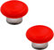 2 piezas de repuesto de palancas cortas de metal para mandos Xbox Elite Series 2, accesorios para Elite Series 2 Controller Thumbsticks de repuesto para mandos Xbox Elite Series 2 (rojo)