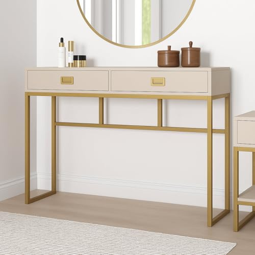 Melody Maison Two Drawer Console/Dressing Table - Elle Stone Range