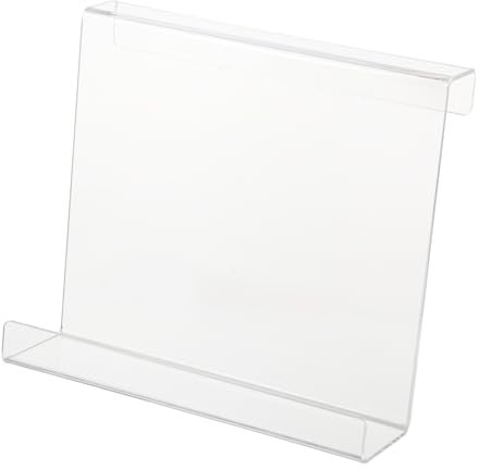 NUOBESTY Laufband Tablet Halter Acryl Transparent Buch Zeitschrift E-Book Reader Stand Für Fitnessstudio Und Zuhause