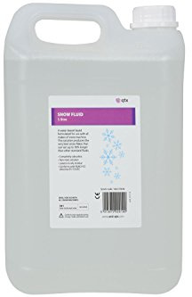 QTX Snow Fluid Suitable For Any Snow Machine Odour Free With No Oily Residue 5 Litre