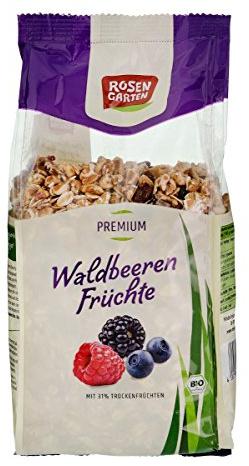 Rosengarten Waldbeeren-Früchte-Müsli (375 g) - Bio