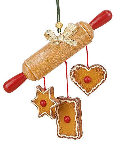 Hubrig Volkskunst Christbaumschmuck Teigroller - 10 cm