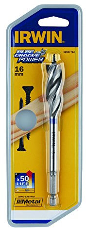 Irwin 10507713 Blue Groove Power Bit 16mm