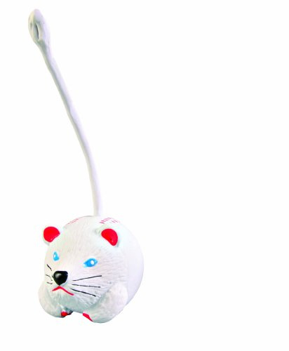 TRIXIE Pet Play Balls Latex with Tail Sound - Set of 4