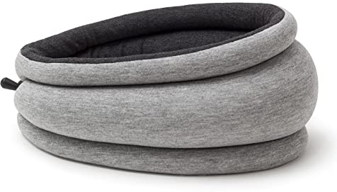 OSTRICH PILLOW Light - Oreiller de Voyage & Oreiller de Sieste - Confort Premium & Léger, Ajustable à Votre Tête, Petit & Polyvalent, Design Réversible, Entretien Facile