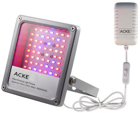 ACKE LED Grow Lights Full Spectrum,Plant Lights,Growing Lamps 12W for Indoor Plants,Hydropoincs