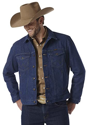 Wrangler Herren Cowboy Cut Western Unlined Denim Jacket Oberbekleidung, XXL