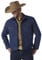 Wrangler Men's Western Unlined Denim Jacket Outerwear, XXL