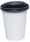 Gastro-Bedarf-Gutheil 100 Kaffeebecher Einwegbecher Pappbecher weiss Becher Coffee to go 0,3 mit Deckel Ideal für Coffee Latte Machiato Cappuccino Chocolate Tea Cream