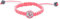 Bling Jewelry Bracelet Empilable D'Inspiration Shamballa Avec Boule De Cristal Pavée Pour Femmes, Cordon Tressé Rose, Ajustable Pour Petit Poignet.