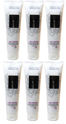 Loreal Liss Control 6 x 150 ml Tecni.art Glättende Styling-Creme Neue Serie