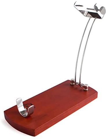 Quid Folding Ham Box with Wooden Stand, Top Popcorn for Holding, Wood, Grey, 36,5 x 16 x 5 cm