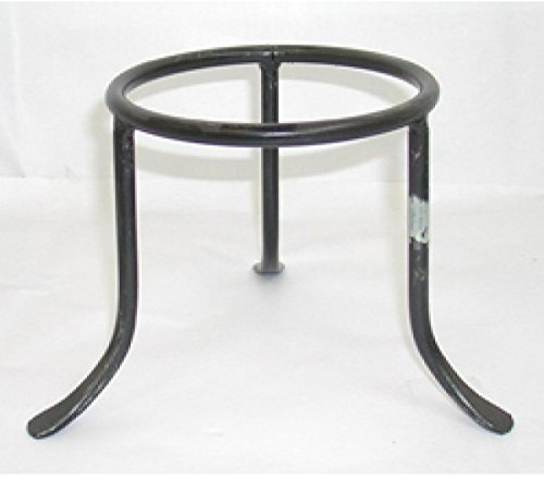 Trespolo treppiedi fioriera in ferro battuto modello Vesuvio cm 16