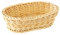 APS Basket, ovale PROFI LINE - Cestino, cestino in vimini in polipropilene - Dimensioni: 19 x 12 cm/Altezza: 6 cm/Colore: Beige