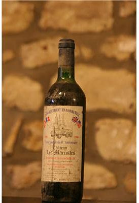 Vin rouge, Château Les Marcottes 1986