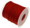 My-Bead Cinta de Nailon Cordón Trenzado Rojo diámetro Ø 1 mm Rollo con 90 m Cuerda de Nailon DIY