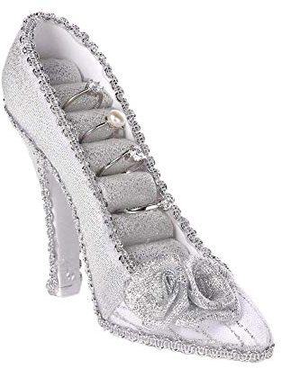 Pongnas Schmuckständer, Anhänger Halskette Ohrringe Armband Ringe Schuhe Kleid Display Set(High Heels)