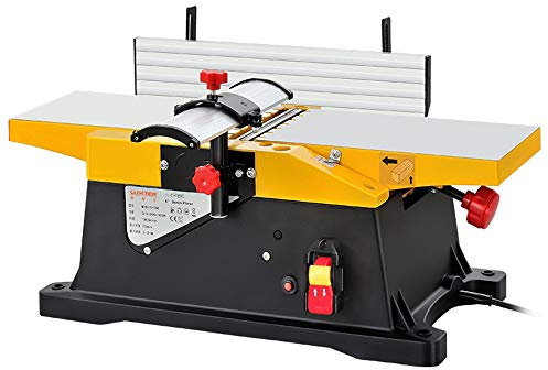 Multifunctional 6 Inch Benchtop Planer Desktop Electric Planer 1800w 12000rpm