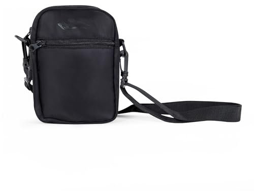 SMILODOX Unisex Kleintasche Faith - Ideal für Fitness Sport Gym & Reisen oder als Umhängetasche, Color:Schwarz