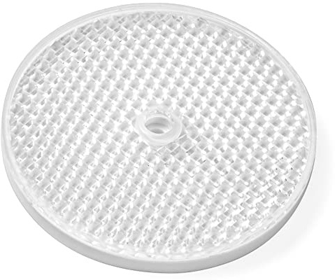 SReflect 2x Lichtschrankenreflektor D82 - Made in Germany (weiß)