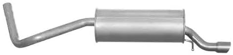 VEGAZ VS-624IMA Endschalldämpfer Hinten