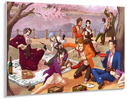Phoenix Wright Ace Attorney Puzzle, 1000-teiliges Puzzle für Erwachsene, Klassische Puzzles, Jungen-Mädchen-Puzzles für Kinder, Teenager, Lernspiele, Spielzeug, Zuhause, Reisegeschenke (38x26cm
