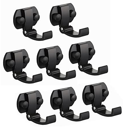 Ganci appendiabiti pieghevoli a scomparsa, appendiabiti da parete, ganci da parete per impieghi gravosi in alluminio spaziale, ganci appendiabiti, ganci retrattili per appendere cappotti, sciarpe, c