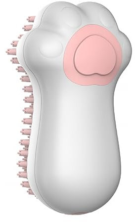 Pet Bath Brush, Dog Shampoo Shower Brush Soft Rubber Bristle Brushs Head with Dispenser for Lengthy Short Haired Pet