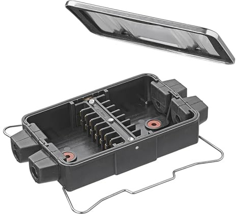 Verteilerdose 8-polig wasserdichte Kabel Verbindungsdose Abzweigdose Verteilerblock Wohnwagen Wohnmobil