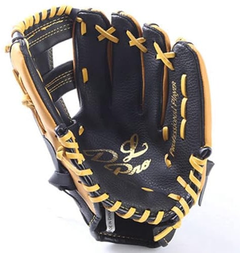 1 guante de béisbol de doble capa de vacuno de 12.5 pulgadas, adecuado para adultos