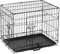 Dog Crate Small Size Dog Puppy Pet Cage with 2 Doors (Front & Side), Dog Crate with Removal Tray,Folding Metal Pet Dog Training Cage Crate for Dogs (Small 24)