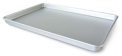 Guardini Professional, rechteckige Auflaufform aus eloxiertem recyceltem Aluminium, 28 x 41 x 2,5 cm, silberfarben