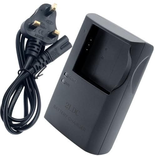 CB-2LD CB-2LF Battery Charger Compatible with NB-11LH Battery for Canon PowerShot ELPH 110 HS 130 HS 135 140 150 160 170 180 190 IS 320 340 350 360 A2300 A2400 A2500 A2600 A3400IS Camera Power