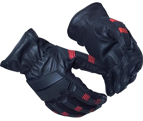 ESTEXO Arbeitshandschuh Schnittschutzhandschuh Lederhandschuh Montage Handschuh (Größe 7)