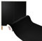 DecoMeister Papel Decorativo Adhesivo para Muebles Negro Mate Lámina para Forrar Puerta Armario Vinilo Autoadhesivo Impermeable para Exterior Mesa Encimera Pegatina para Cocina Rollo 63x500 cm