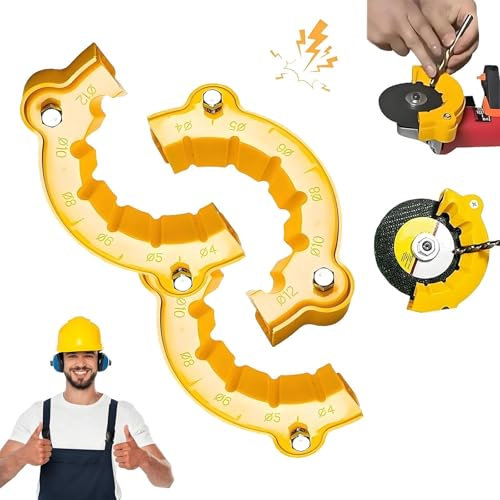 3PCS Drill Bit Sharpener, Precision Drill Bit Sharpening Guide Tool, Drill Bit Sharpener for Grinder, Drill Bit Sharpener Jig, Grinder Drill Bit Sharpener, Angle Grinder Drill Bit Sharpener (3)