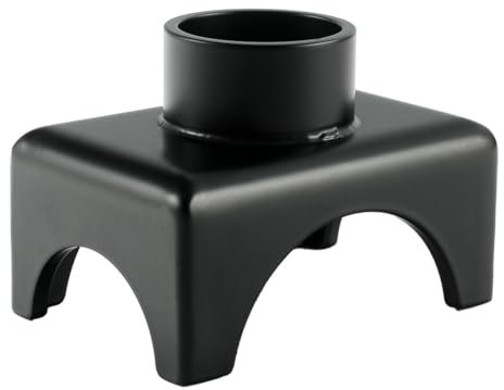 Inkoby Bottle Jack Axle Adapter Jack Axle Adapter Lifting Saddle for 2 Inch and 3 Inch Axle Tube for Bottle Jack Accessories